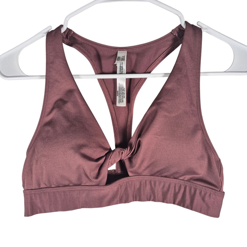 Victoria's Secret PINK Sport Ultimate Lightly Lined Sport Twist Front Bra Small